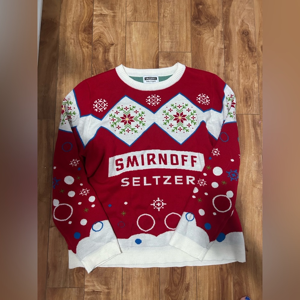 Smirnoff Seltzers Red And Ugly Christmas Sweater - Picture 6 of 9